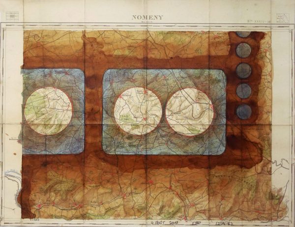 Carte géo ( 49 x 62.5 cm)